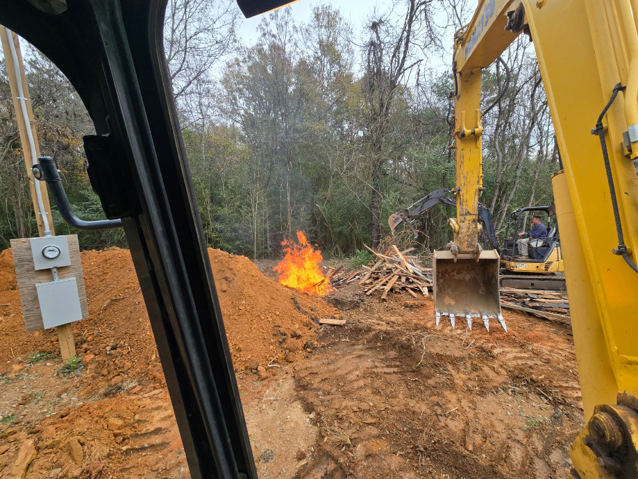 Alabama Demolition Services For Residential Septic Tank Installation 