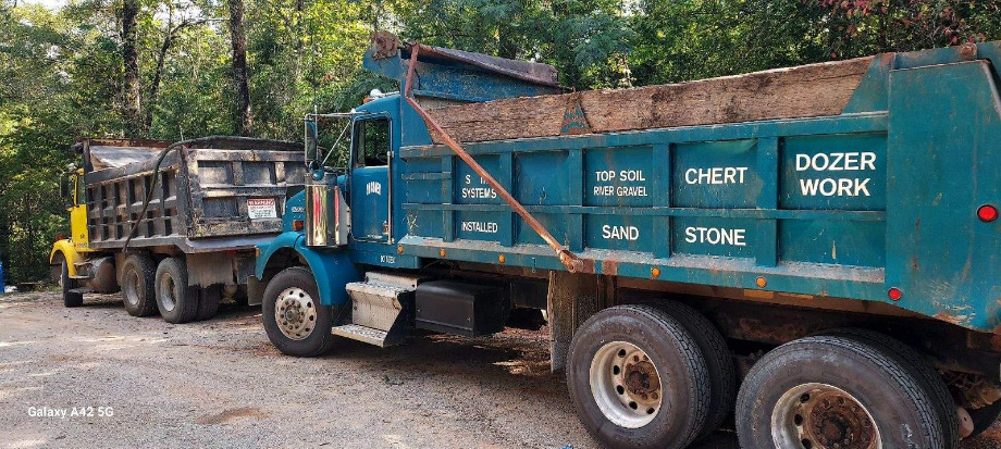 Gravel Hauler Service Septic Tank Installation 